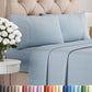 Queen Size 4 Piece Sheet Set - Comfy Breathable & Cooling Sheets - White