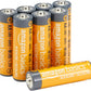 Amazon Basics 48 Pack AA High-Performance Alkaline Batteries, 10-Year Shelf Life, Easy to Open Value Pack