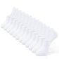 IDEGG Women & Men No Show Low Cut Anti‑Slip Casual Sports Running Socks