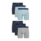 Hanes Men's Underwear Boxer Briefs Pack, Cool & Breathable Cotton Moisture-wicking Underwear for Men, No Ride Up