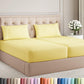 Queen Size 4 Piece Sheet Set - Comfy Breathable & Cooling Sheets - White