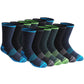 Dickies Men's Dri-tech Original Moisture Control Crew Socks, Available in M-xxl (6, 12, 18 Pairs)