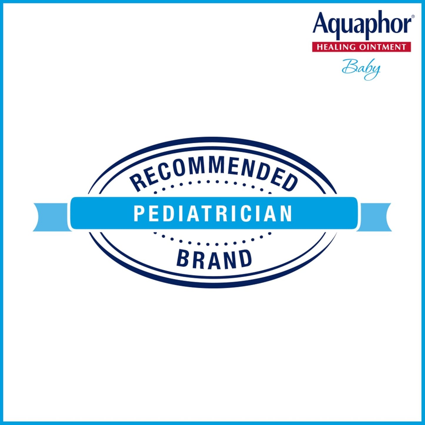 Aquaphor Baby Healing Ointment for Diaper Rash and More, 7 OZ | Baby Skin Protectant with Petrolatum for Chapped or Dry Skin, Drool Rash and Diaper Rash, Hypoallergenic, Fragrance Free