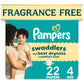 Pampers Swaddlers Diapers, Size 5 (20-37 lbs), 132 Count, Fragrance Free, Hypoallergenic, Absorbent, Pediatrician Recommended, Skin Safe