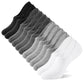 IDEGG Women & Men No Show Low Cut Anti‑Slip Casual Sports Running Socks