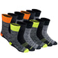 Dickies Men's Dri-tech Original Moisture Control Crew Socks, Available in M-xxl (6, 12, 18 Pairs)