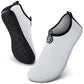 SEEKWAY Water Shoes Quick-Dry Aqua Socks Barefoot Slip-on for Beach Pool Swim River Yoga Lake Surf Women Men Black SK001