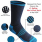 Dickies Men's Dri-tech Original Moisture Control Crew Socks, Available in M-xxl (6, 12, 18 Pairs)