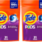 Tide PODS laundry detergent pacs, 3-in-1 Stain Remover, Odor Fighter, Color ProteCountor, 76 Count, HE compatible, Spring Meadow Scent