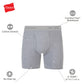 Hanes mens Underwear Boxer Briefs Pack, Cool & Breathable Cotton Moisture-wicking Underwear for Men, No Ride Up