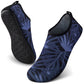 SEEKWAY Water Shoes Quick-Dry Aqua Socks Barefoot Slip-on for Beach Pool Swim River Yoga Lake Surf Women Men Black SK001
