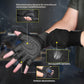 ihuan Ventilated Weight Lifting Gym Workout Gloves with Wrist Wrap Support for Men & Women, Full Palm Protection, for Weightlifting, Training, Fitness, Hanging, Pull ups