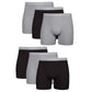 Hanes mens Underwear Boxer Briefs Pack, Cool & Breathable Cotton Moisture-wicking Underwear for Men, No Ride Up