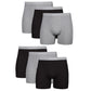 Hanes Men's Underwear Boxer Briefs Pack, Cool & Breathable Cotton Moisture-wicking Underwear for Men, No Ride Up
