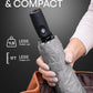 Repel Windproof Travel Umbrella - Compact & Withstands Winds up to 100MPH, Strongest Premium Auto Folding Umbrella for Rain and Sun - Durable, Light & Portable for Women & Men, Fits Backpack & Cars