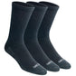 Dickies Men's Dri-tech Original Moisture Control Crew Socks, Available in M-xxl (6, 12, 18 Pairs)