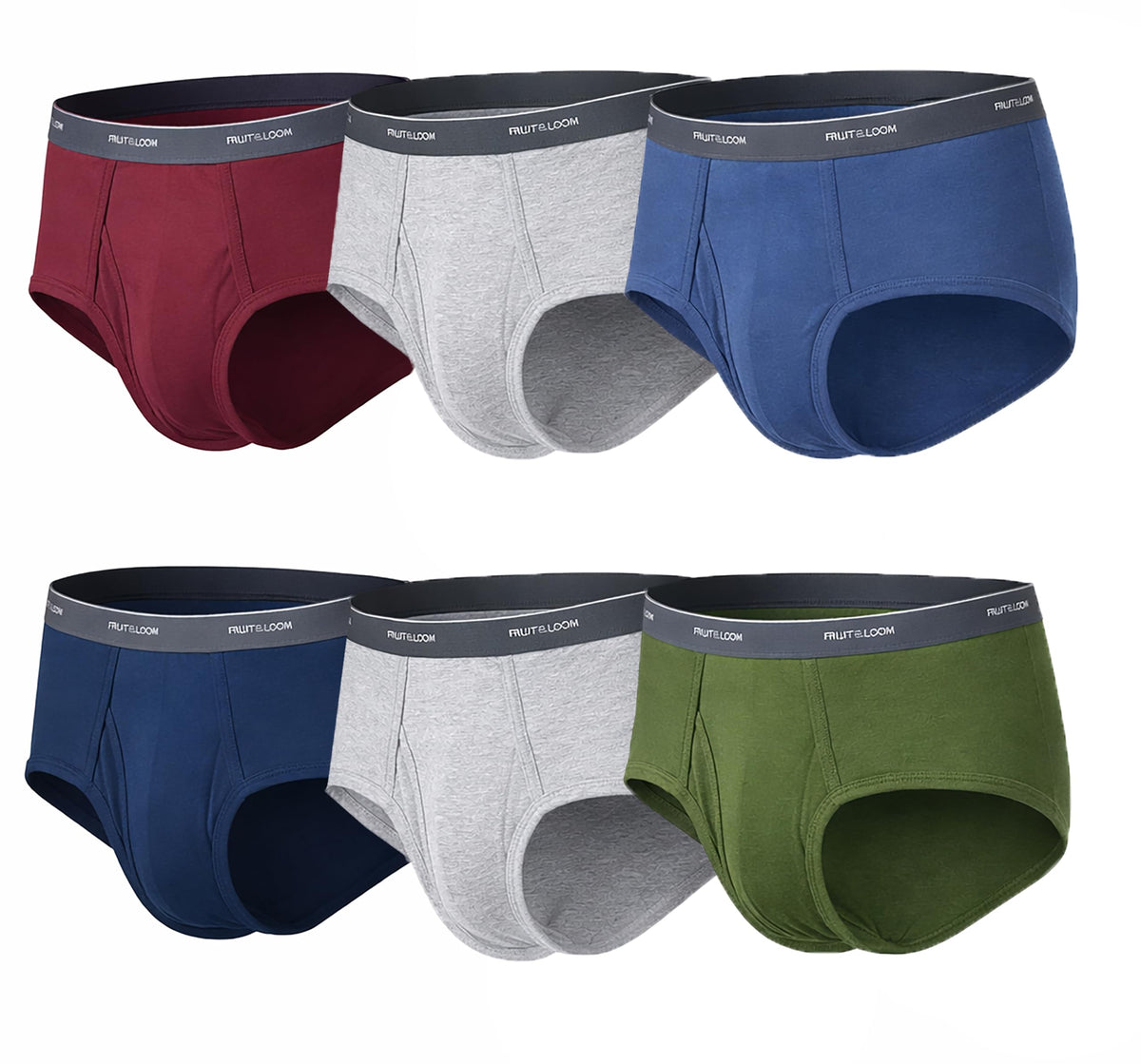 Fruit of the Loom Men's Underwear Briefs, Tag Free & Moisture Wicking