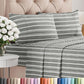 Queen Size 4 Piece Sheet Set - Comfy Breathable & Cooling Sheets - White