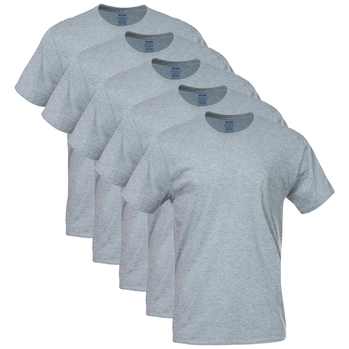 Gildan Men's Crew T-Shirts, Multipack, Style G1100