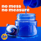 Tide PODS laundry detergent pacs, 3-in-1 Stain Remover, Odor Fighter, Color ProteCountor, 76 Count, HE compatible, Spring Meadow Scent