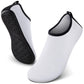SEEKWAY Water Shoes Quick-Dry Aqua Socks Barefoot Slip-on for Beach Pool Swim River Yoga Lake Surf Women Men Black SK001