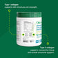 Organika Enhanced Collagen Peptides Powder (Type 1 & 3) | Unflavoured - 500g, 50 servings