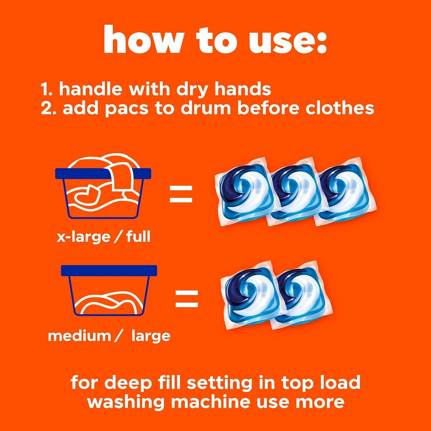 Tide PODS laundry detergent pacs, 3-in-1 Stain Remover, Odor Fighter, Color ProteCountor, 76 Count, HE compatible, Spring Meadow Scent