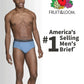 Fruit of the Loom Men's Underwear Briefs, Tag Free & Moisture Wicking