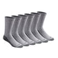 Dickies Men's Dri-tech Original Moisture Control Crew Socks, Available in M-xxl (6, 12, 18 Pairs)