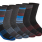 Dickies Men's Dri-tech Original Moisture Control Crew Socks, Available in M-xxl (6, 12, 18 Pairs)