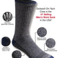 Dickies Men's Dri-tech Original Moisture Control Crew Socks, Available in M-xxl (6, 12, 18 Pairs)