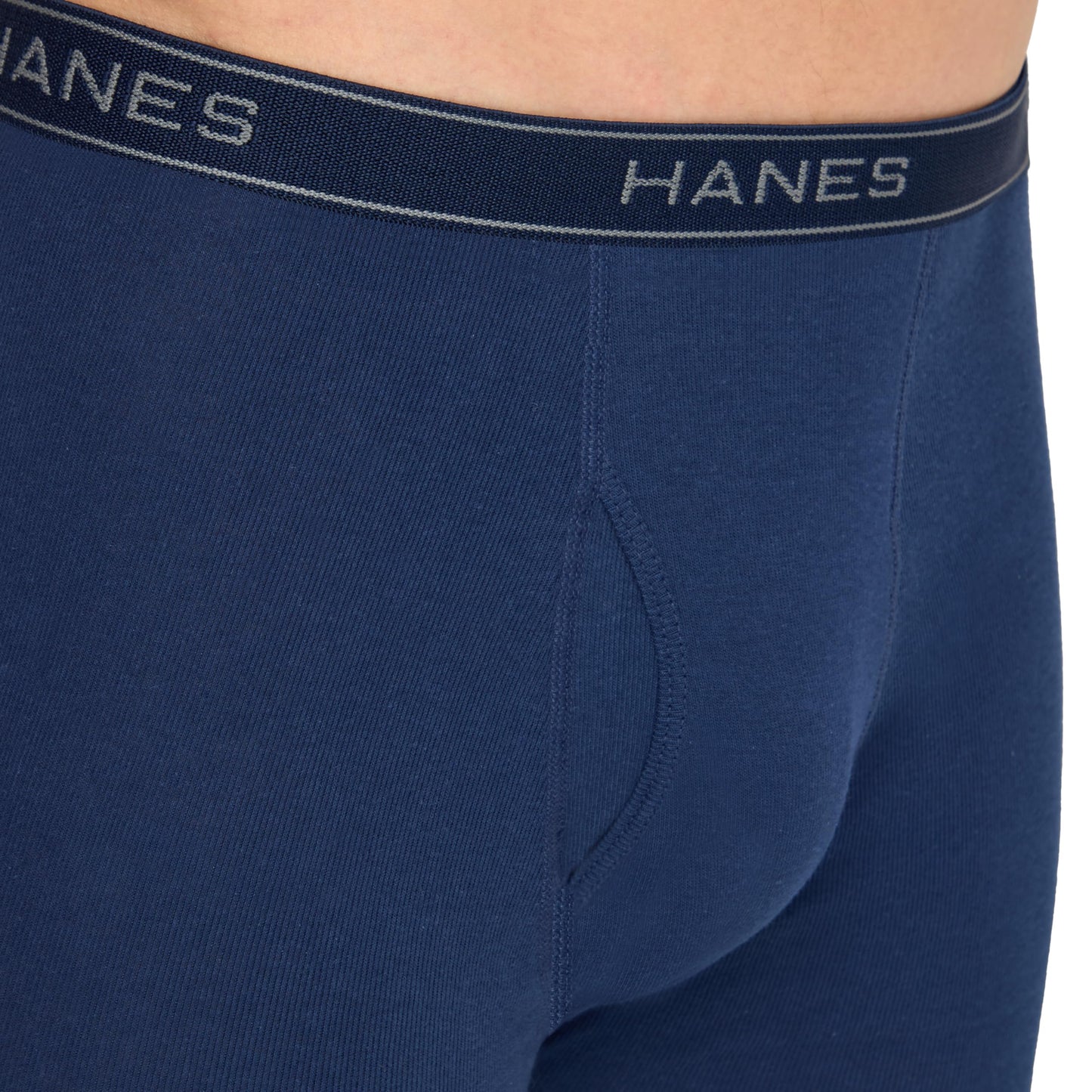 Hanes mens Underwear Boxer Briefs Pack, Cool & Breathable Cotton Moisture-wicking Underwear for Men, No Ride Up