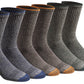 Dickies Men's Dri-tech Original Moisture Control Crew Socks, Available in M-xxl (6, 12, 18 Pairs)