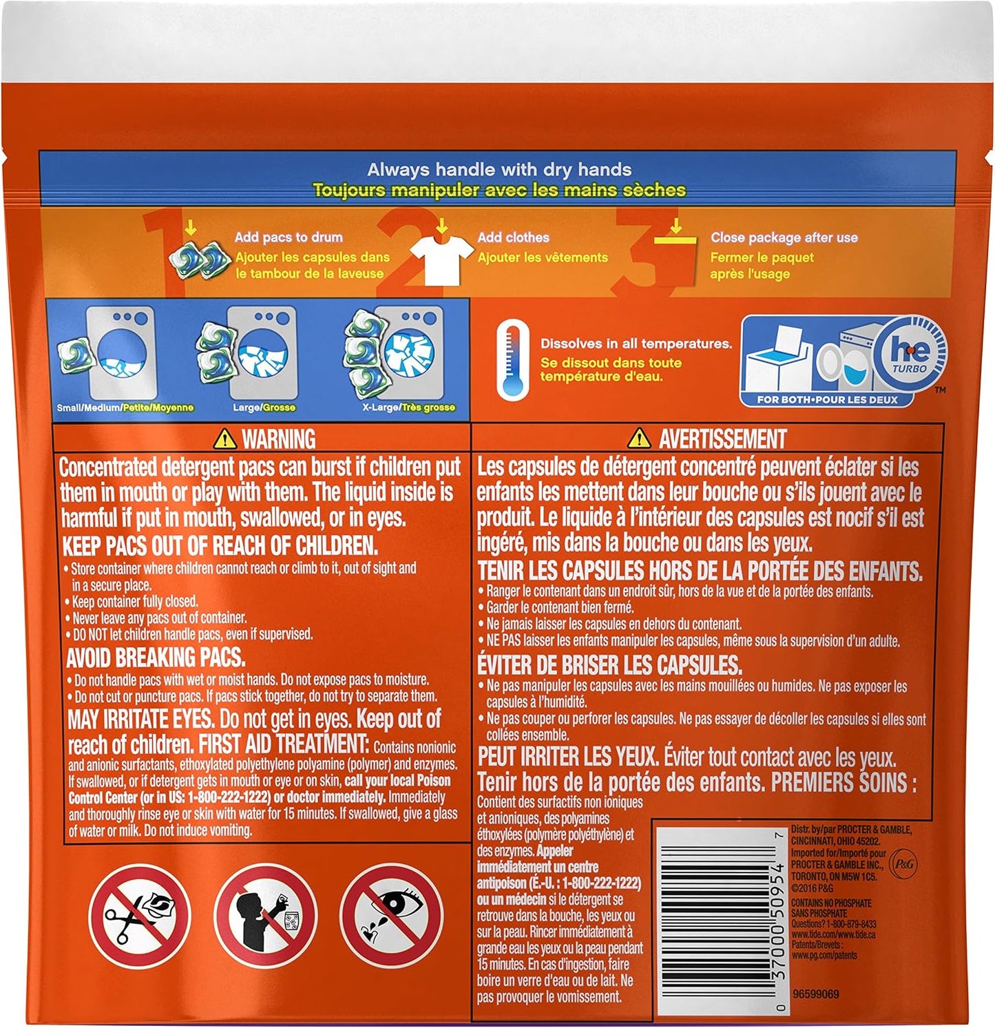 Tide PODS laundry detergent pacs, 3-in-1 Stain Remover, Odor Fighter, Color ProteCountor, 76 Count, HE compatible, Spring Meadow Scent