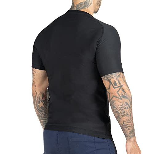 Kewlioo Men's Sauna Suit Shirt - Heat Trapping Sweat Compression Vest, –  Retail Shop Stop