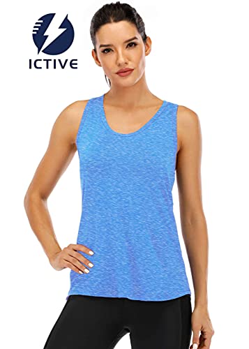 Fihapyli Women's Sleeveless Gym Fitness Workout Clothes for Women Summer  Top Active Shirts Yoga Racerback Tank Tops, White, Large : :  Clothing & Accessories